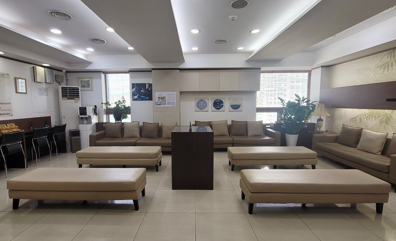 검진센터 대기실